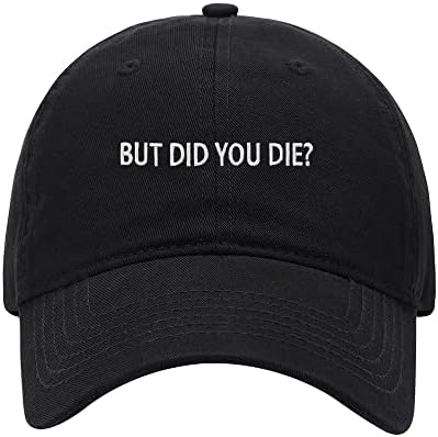 Мъжка бейзболна шапка L8502-LXYB, Но Си умрял? Бродирани Куче Измиване Памук Бейзболни Шапки, Шапка,