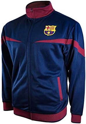 Спортно яке Icon Sports Soccer Track Jacket – Официален Мъжки Спортен топ, За активни момчета World Football Club Team
