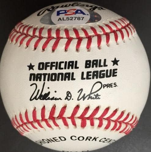 Санди Куфакс с автограф NL Baseball, PSA COA - Бейзболни топки с автографи