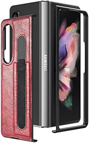 Съвместим с Samsung Galaxy Z Fold4 5G 2022, кожен калъф премиум-клас Silm с един слот за притежателя на S Pen, подходящия калъф за телефон Galaxy Z Fold 4