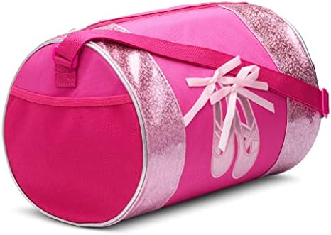 Спортна чанта за танцови, балетни тапочек (Светло розово)