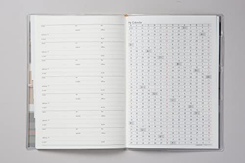Дневник Takahashi № 689 с месечен индекс на Клер 4 в клетката, Започва през април 2023 г., B6