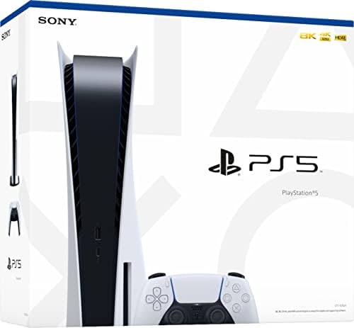 Дискова версия на Playstation 5 за конзолата PS5 - Допълнителен контролер с зареждащата станция DualSense, игрова конзола