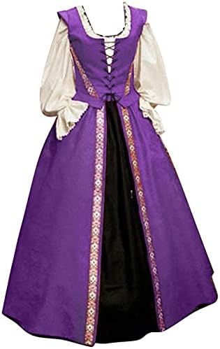 Викторианска рокля, бални рокли, дамско винтажное средновековна рокля, плюс размера на рокля с корсет от дантела, костюм
