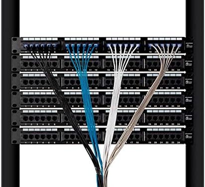 Свързване на Ethernet кабел Monoprice SlimRun основа cat6a - Мрежата за интернет-кабел - RJ-45, Блокирани, UTP, Чисти