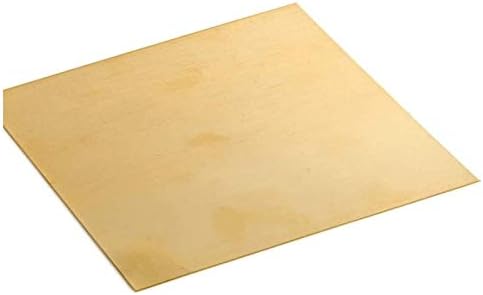 Месинг лист HUILUN Месинг лист Перцизионные Метали Суровини Медни плочи (Размер: 1.5x100x150 мм)