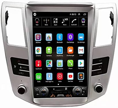 KUNFINE Tesla Стил 12,8 Инча Android 11 Авторадио Автомобилната Навигация Стерео Мултимедиен Плейър GPS Радио IPS Сензорен екран за lexus rx330 2003-2007