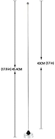 Антена HYS 136-174 Mhz NMO / Универсална Мобилна Антена на магнитното база NMO с жак NMO-BNC с коаксиальным кабел RG-58