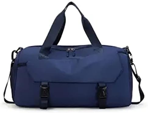 Дамска спортна чанта, Мъжка Многофункционална спортна чанта за фитнес, Пътна чанта от плат Оксфорд, Раница за йога (Цвят: