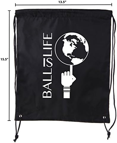 Баскетболни чанти дантела прозорци Mato & Hash с обемисти и с малко пари 3,6 и 10 броя - Черен CA2500Basketball S4