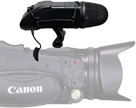 Цифров професионален микрофон с ЦПУ, съвместим с Nikon DL24-500 (стерео /NRS) с ръчен Dead Cat Wind за системи от висок