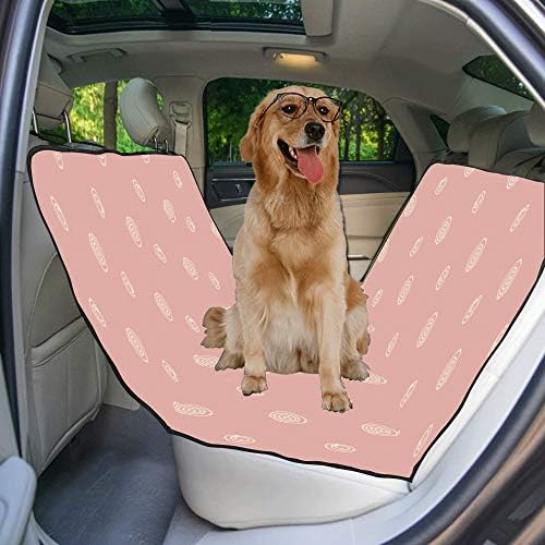 ENEVOTX Калъф За седалка кучета Индивидуален Дизайн Цвят Стил Цветя Сладък Печат на Седалките на колата за Кучета