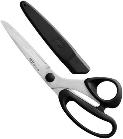 Японски Ножица за плат ALLEX, Портновские Шевни ножици 9,5 инча, произведени в Япония, много Професионални ножици Портновские