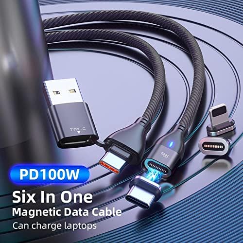 Кабел BoxWave е Съвместим с HyperX CloudX Flight Wireless (кабел от BoxWave) - Кабел за зареждане MagnetoSnap PD AllCharge