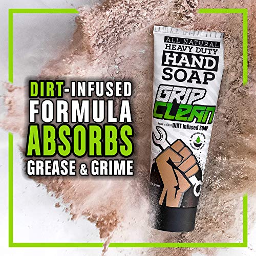 Grip Clean | Средство за почистване на ръце, за Механици - Сверхпрочное сапун с пемза, е напълно Естествена и напоена