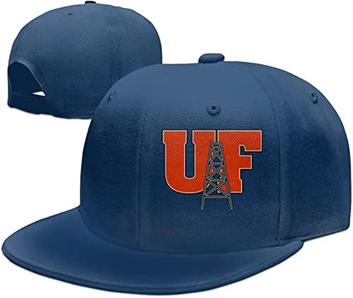 Бейзболни шапки с логото на Университета Финдли Унисекс, бейзболна шапка с Плоска периферия, Шапка