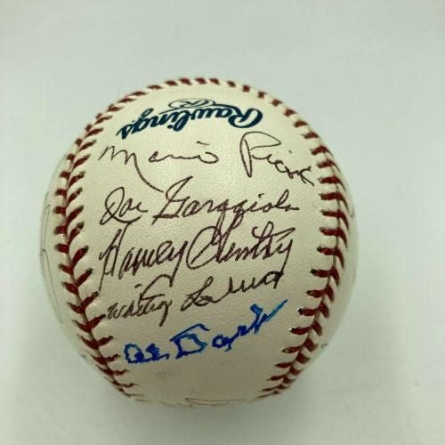 Уили Мейс, Шампион от Световните серии през 1954 година, отборът на Ню Йорк Джайентс, Подписавшая бейзболни топки JSA