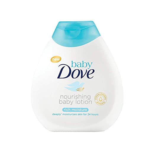 Подхранващ детски лосион Dove Baby Sensitive Moisture без ароматизатори - 6,76 течни унции / 200 мл x Опаковка от 3