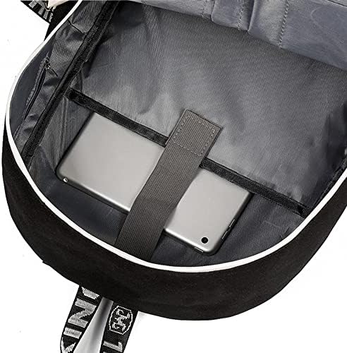 Раница CUSALBOY TV, За студенти, Мъже и Жени, Училищна чанта за зареждане чрез USB, Чанта за компютър, Раница (синьо