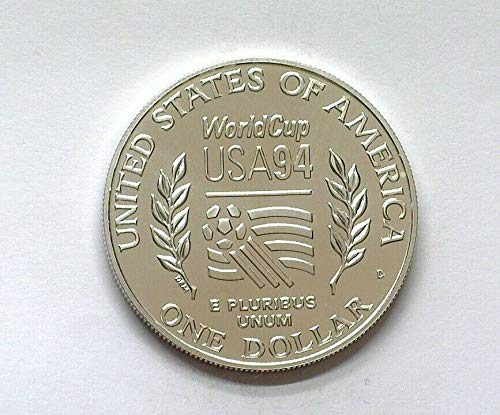 Незабравим Сребърен долар световното Първенство през 1994 Г, Блестящ, Не Обращающийся Монетен двор на САЩ