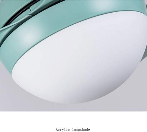 Тавана лампа AUNEVN Вентилатори с Лампа Nordic С Регулируема Скорост на Въртене на Вентилатора Полилей с Трапезария и