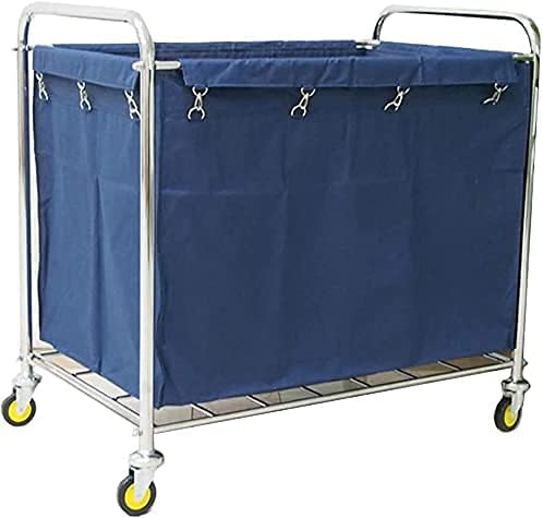 Подвижни колички Maryaz Подвижна Чанта с Кошница за дрехи Количка за пране на Дрехи Събиране на дрехи с Подвижни Тъкани