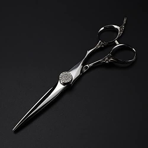 Ножица за подстригване на коса, 6-инчов професионални ножици от Японска стомана 440c, престижна ножица за подстригване