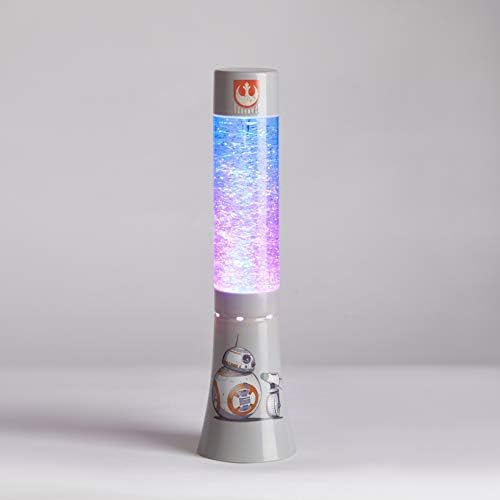 Декоративна Лампа и лека нощ Лукас Star Wars BB8 Glitter Volcano Accent Светлина и лека нощ