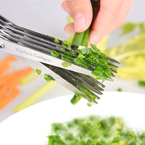 Ножица за трева - в търговията на дребно опаковки с прибори - Универсален кухненски ножици - 5 изключително остри ножове