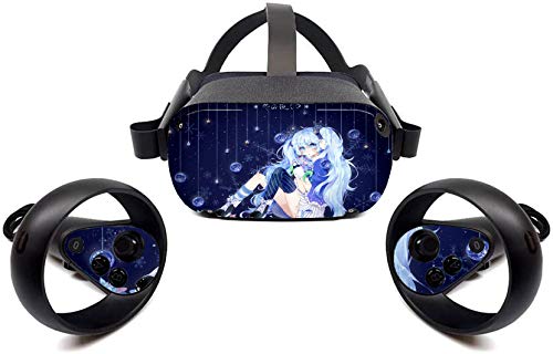 Красива Момиче Япония Oculus Quest Кожа-калъф за системата VR-слушалки и контролер от ok anh yeu