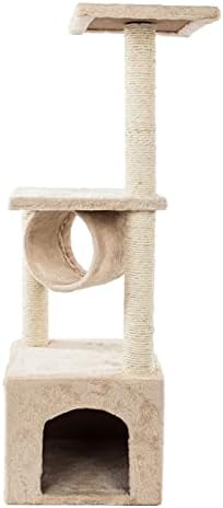 AOOF 36Твърди Сладък Сизалевый Въже Плюшена Котка да се Катерят По Дървото на Котешка Кула Бежово