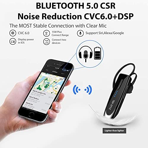 Слушалки VOLT + TEK STYZ е Съвместим с wi-fi ухо Honor Magic Vs in Ear Bluetooth версия 5.0, водоустойчив IPX3, Двойни