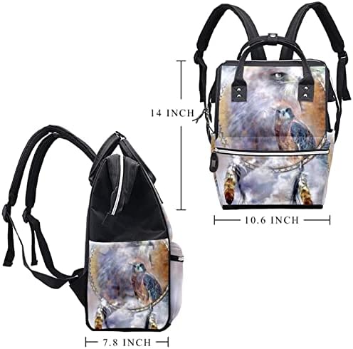 Чанта за Памперси Fox Раница с Торби за Преобличане за Малки Момичета, Чанта за Майките, За Момчета