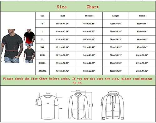 Мъжки Ризи, F_Gotal Мъжки Тениски С 3D Модел, С Къс ръкав, Модни Цветни Ежедневни Тениски С Кръгло Деколте, Блузи, Потници