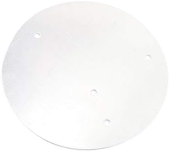 X-DREE 112 мм диаметър 6 x 1 W/3 W/5 W led кръгла алуминиева укрепване печка печатна платка (Piastra di base rotonda