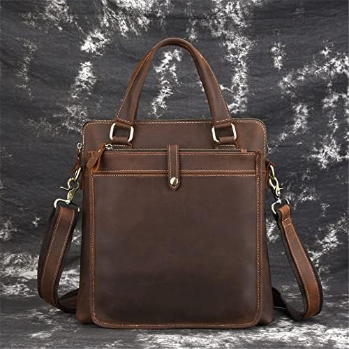 LEPSJGC 1 бр. Модерна мъжка чанта в Ретро стил на Бизнес портфейл, Ежедневни Диагонално чанта на рамото (Цвят: D, размер: