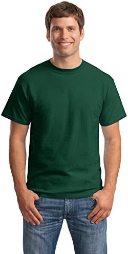 Мъжка тениска с къс ръкав Hanes, 2 опаковки (на разположение в Tall), модни тениски, Deep Forest, размерът на ХХ век, САЩ