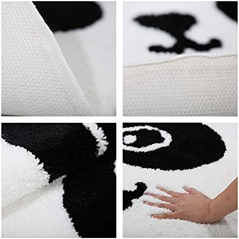 MKMKL Сладко Мультяшное Одеяло със Специална форма с кичурите, Нескользящий Подложка за баня във формата на Панда, Килим