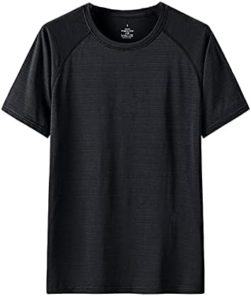 Ризи за Мъже, Мъжки Лятна Памучен Тениска Slim Fit с кръгло деколте, Готина Базова Hoody, Мъжки Ризи