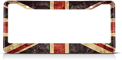 Beabes Frame регистрационен номер с флага на Обединеното Кралство, Рамки за авто-маркиране, Ретро Притежателя на Регистрационни