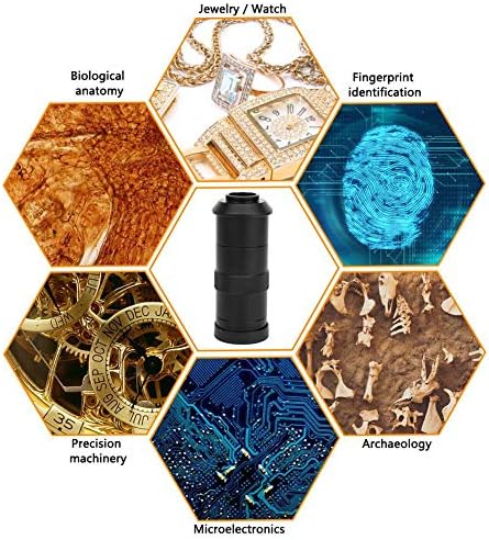 Обектива на камерата микроскоп, Обектив с монтиране C, Дигитален Микроскоп, Удобен за носене на бижута часовници
