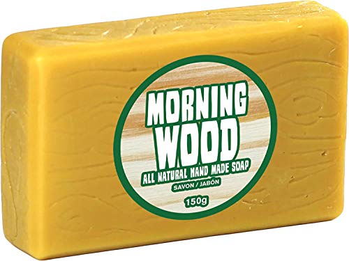 Напълно естествена ръчно изработени сапуни GAMAGO Morning Wood - Нов, лесен и Забавен подарък за приятелите и семейството