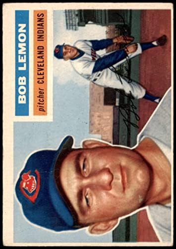1956 Topps # 255 Боб Лемон Кливланд Индианс (Бейзболна картичка) VG Indians